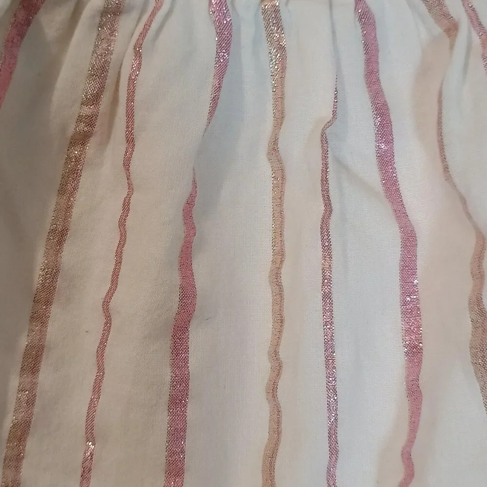 Baby Essentials Old Navy/Dress Set/Girls 12-18M/Pink Cream/2pc